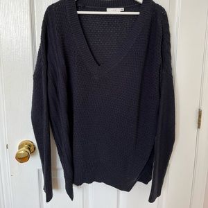 Editorial Wide Neck Sweater
